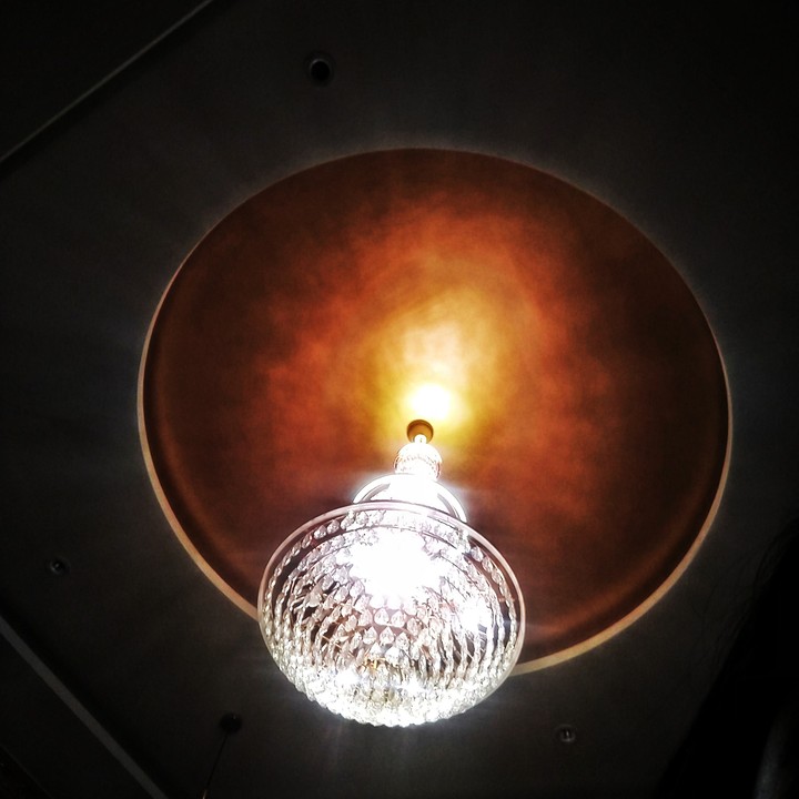 Lit up
