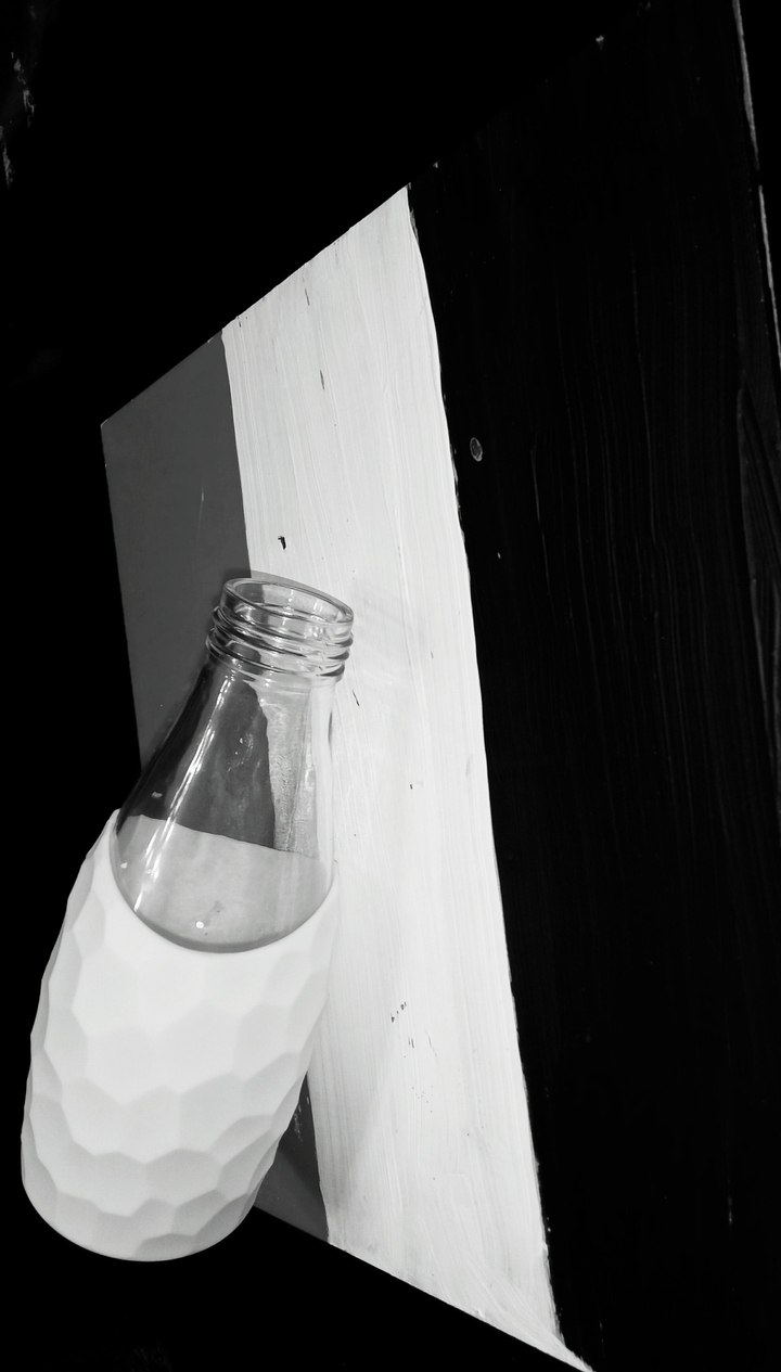 Black and white