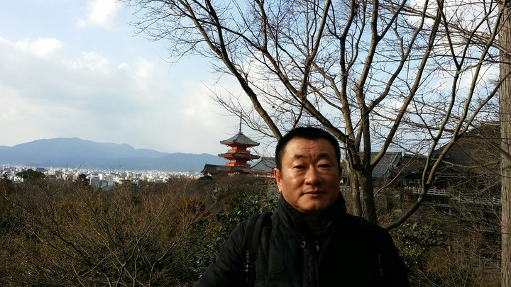청수사와 교토시내