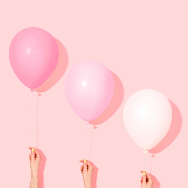 pink balloon s