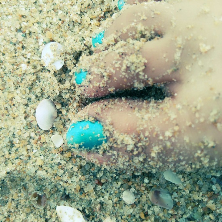 Beach sand