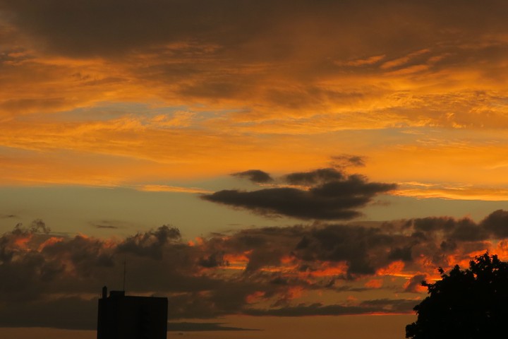 Ciel en feu
