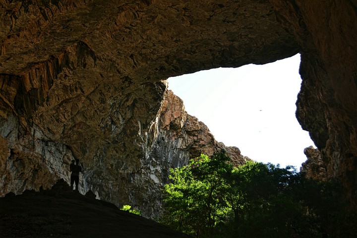 the gorge. cave.