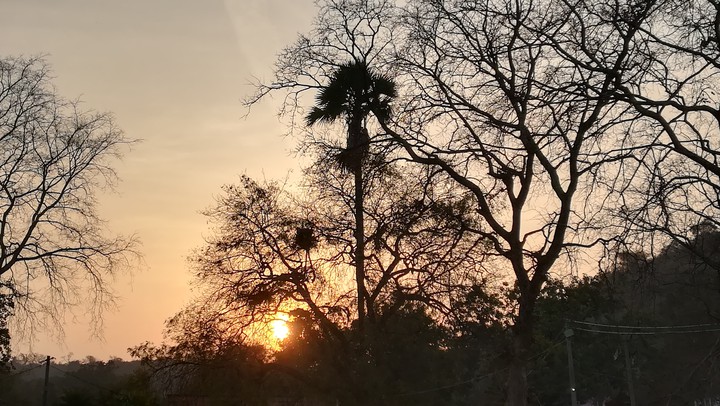 Sunset in Autumn