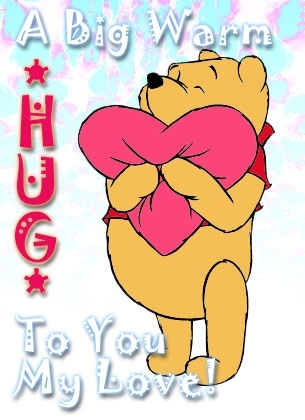 Winnie-the-Pooh hug