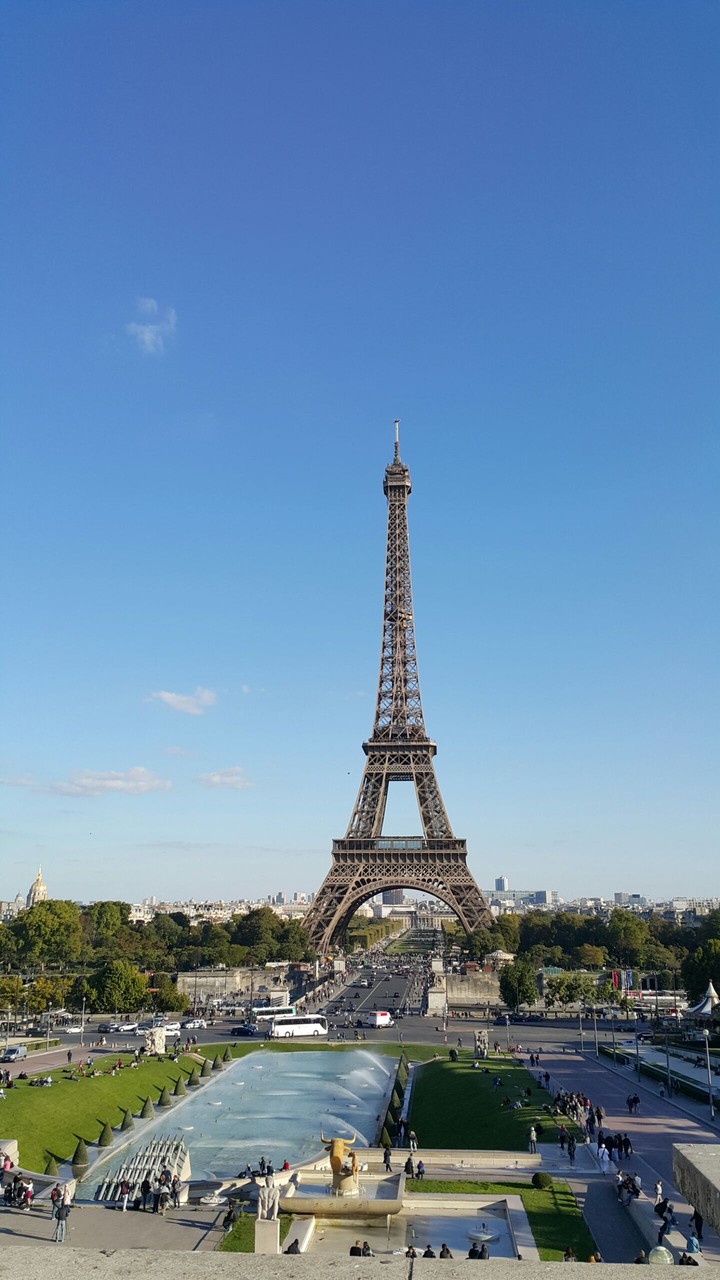 A nice view of the Eiffel Tower during my visit.