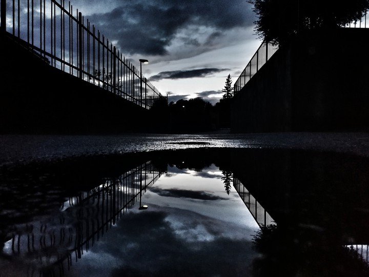 upside down
