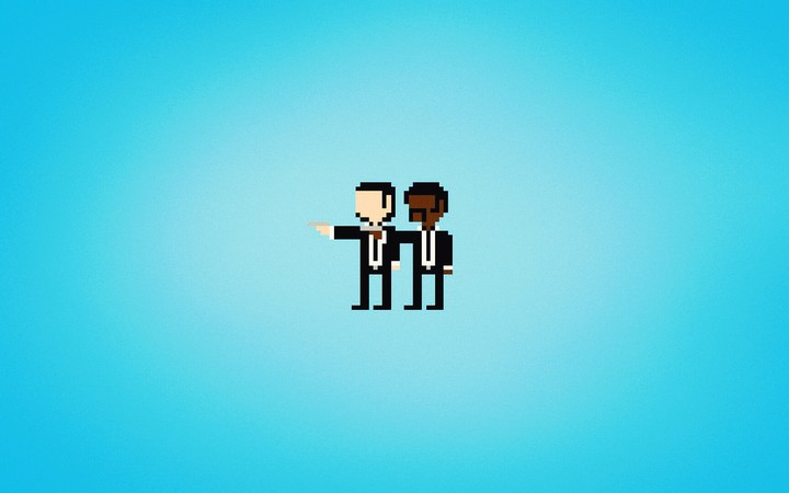 Sucha cool Pulp Fiction Minimal Wallpaper