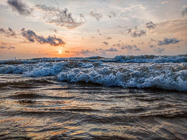 warmth in the rough seas