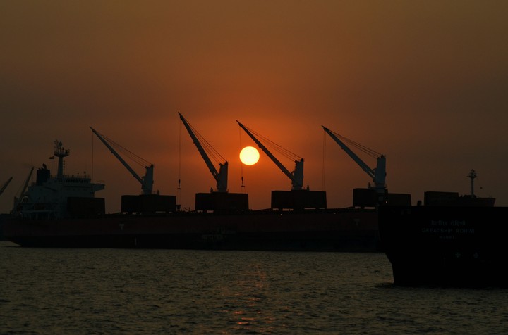 Ship Sea and Sun