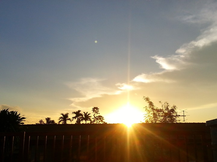 Home sunset