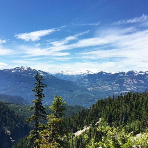 Barrier viewpoint. British Columbia, Canada.