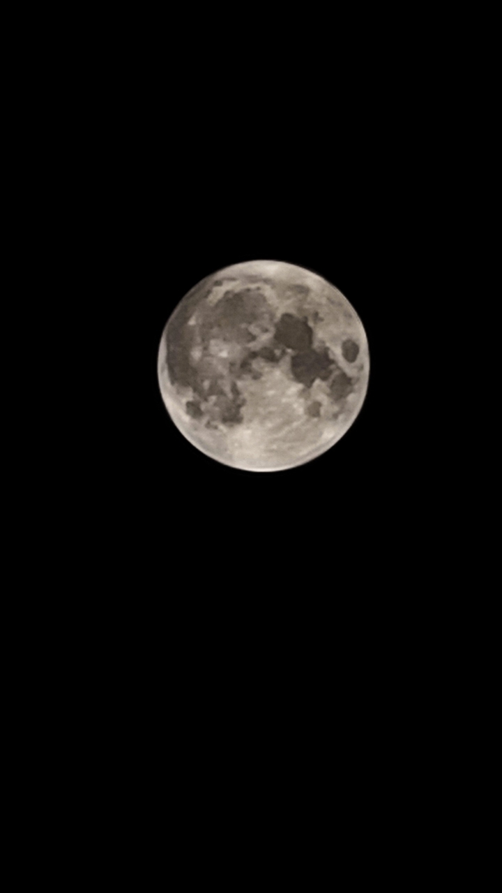 Moon by galaxy