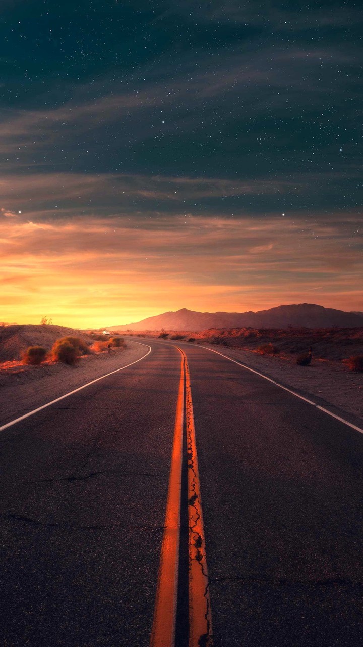 Starry road