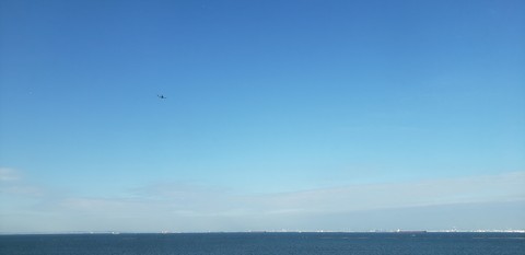 海と飛行機