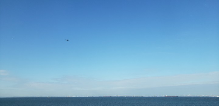 海と飛行機