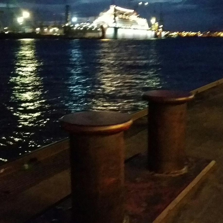 Abend am Pier