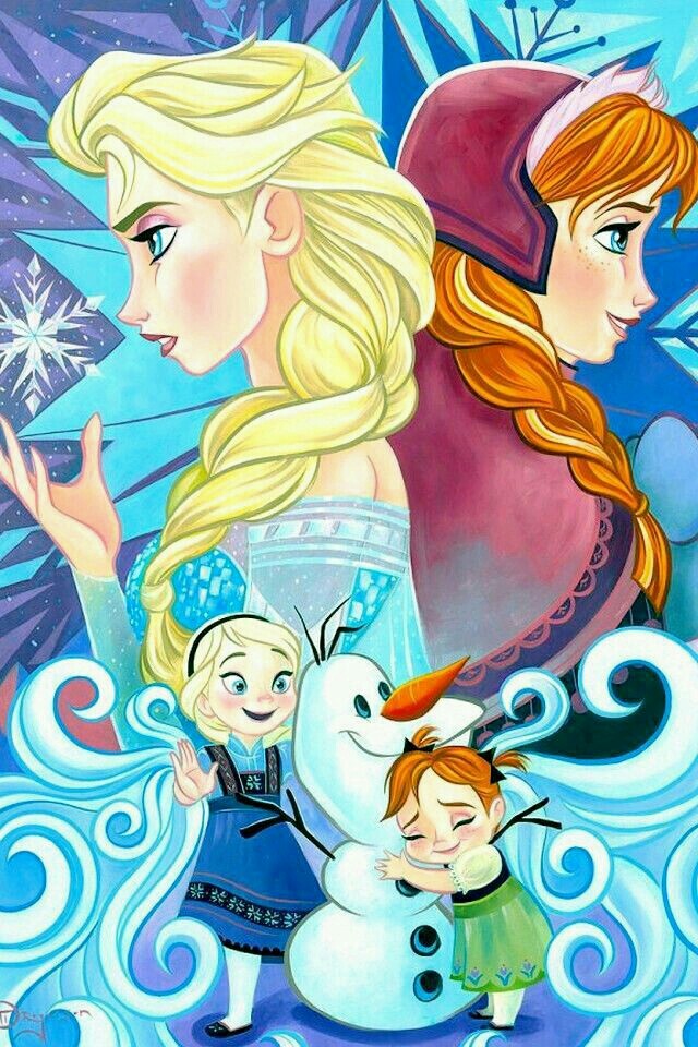 Elsa and anna frozen