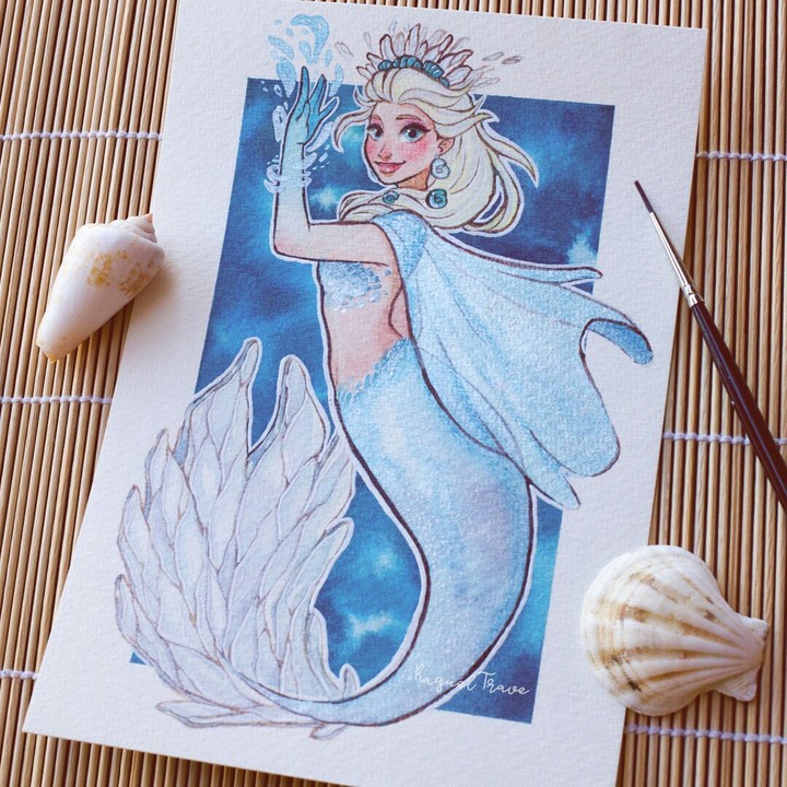 MERMAID FROZEN ELSA