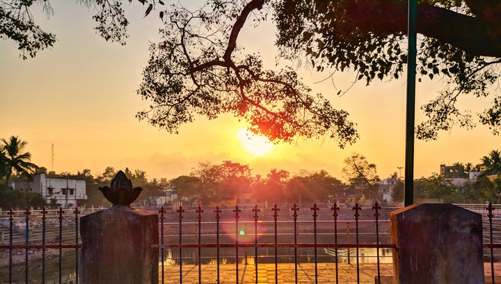 Beautiful sunrise