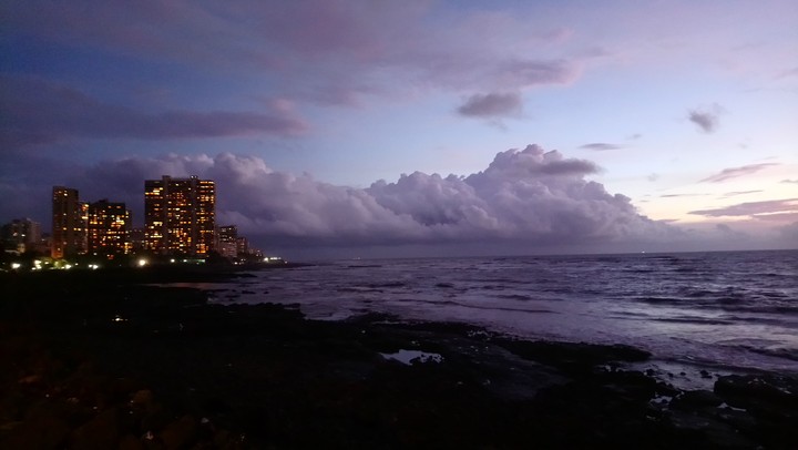 sunset skyline in Mumbai #2