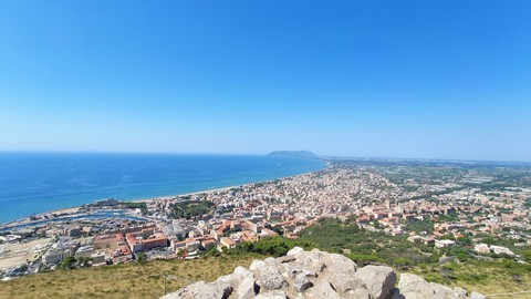 Vista dal Monte Olimpo (Terracina)
