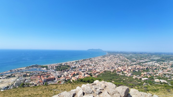 Vista dal Monte Olimpo (Terracina)