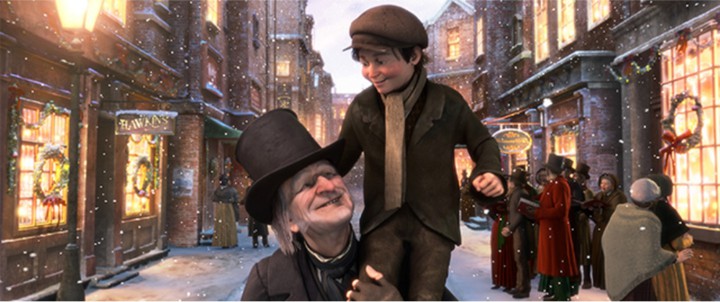 A Christmas Carol - Ebenezer & Little Tim