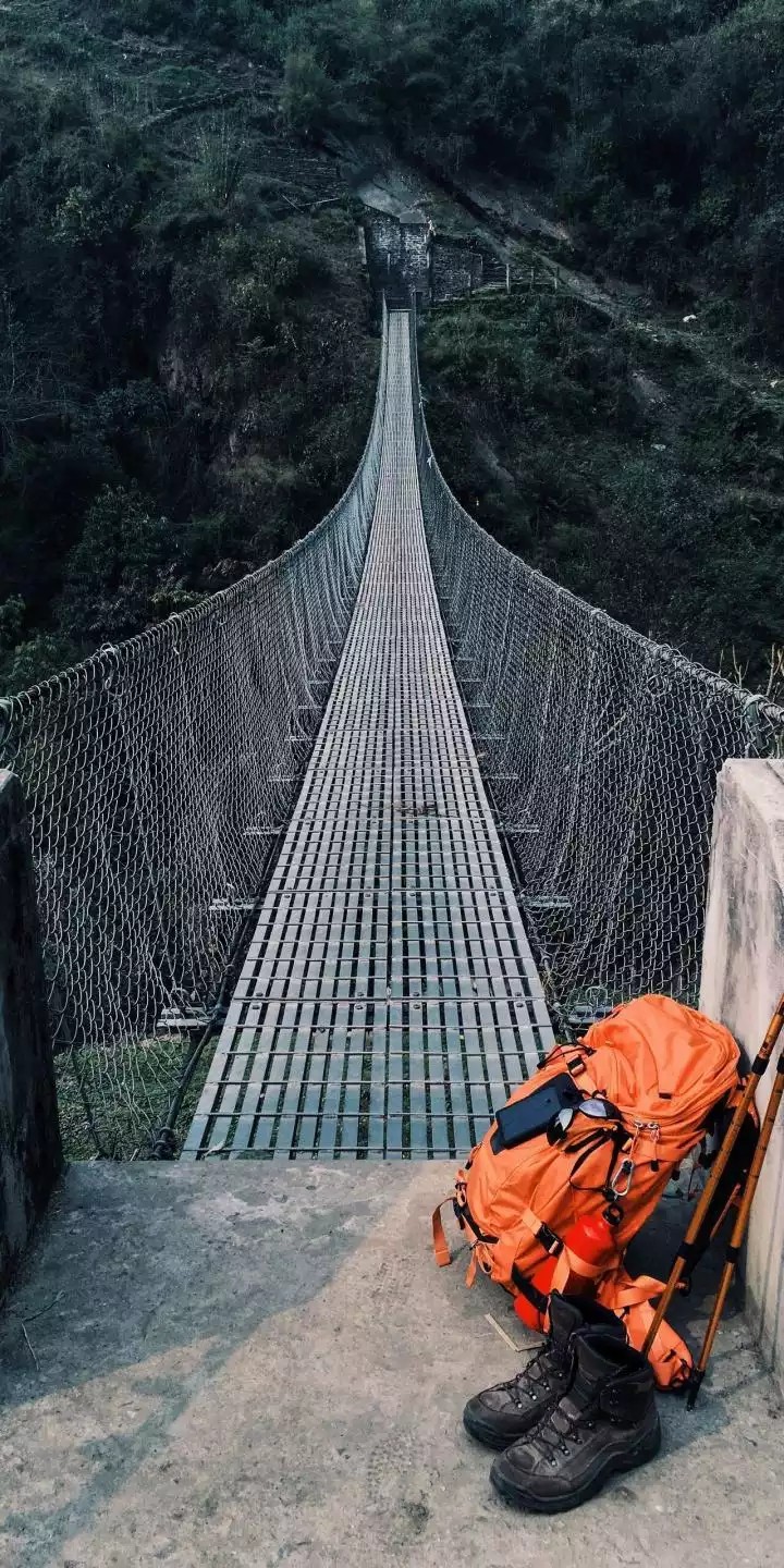 bridge on the Himalaya