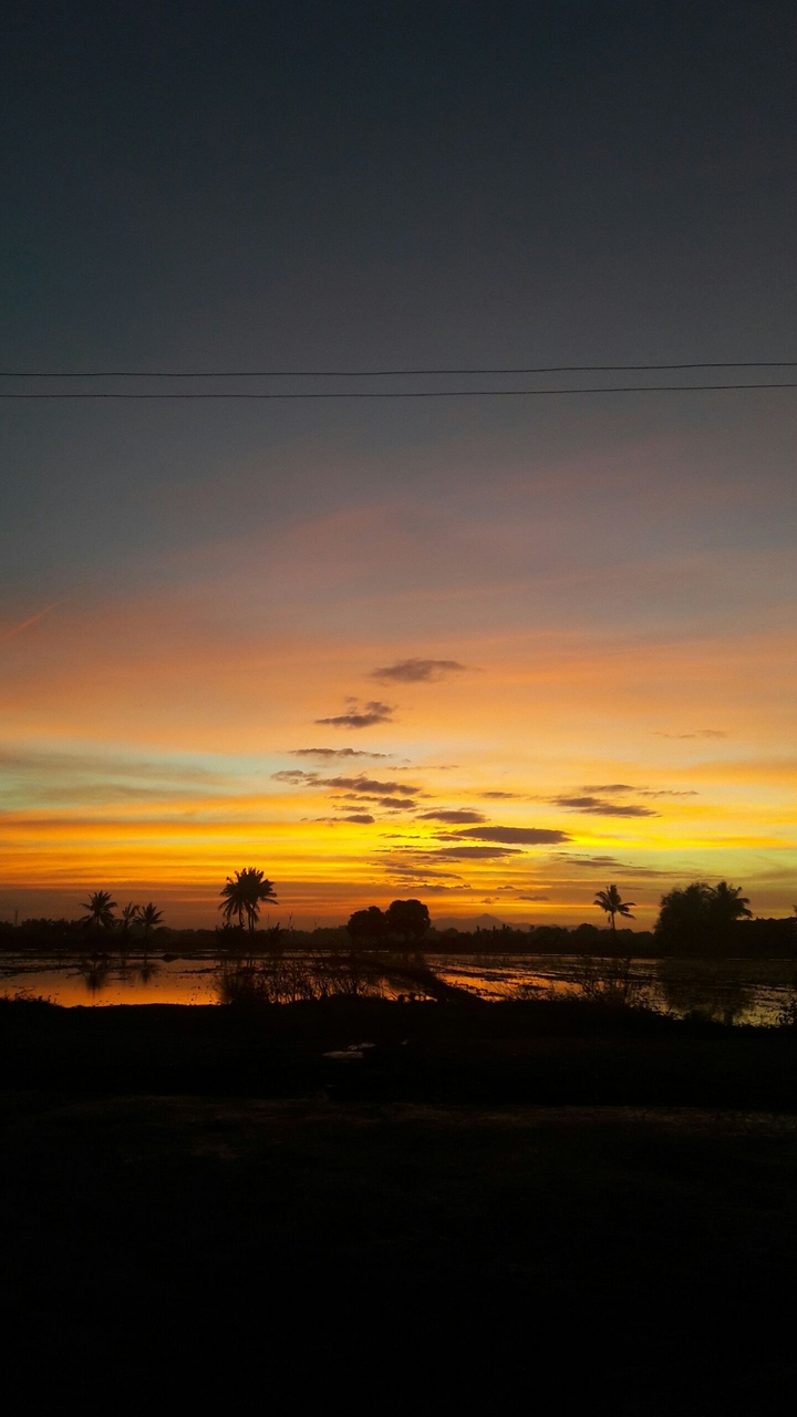 after sunset