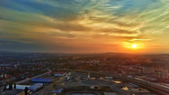 Chechenis sunset