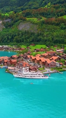 Swiss landscaping beauty