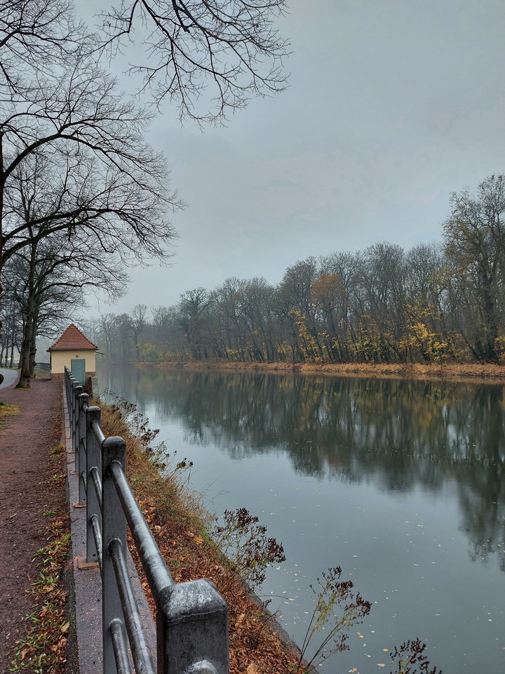 Rainy autumn day
