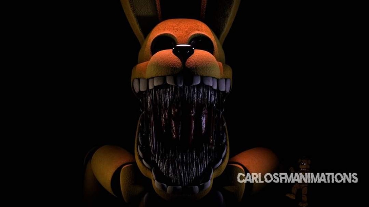 Fnaf into the pit spring bonnie