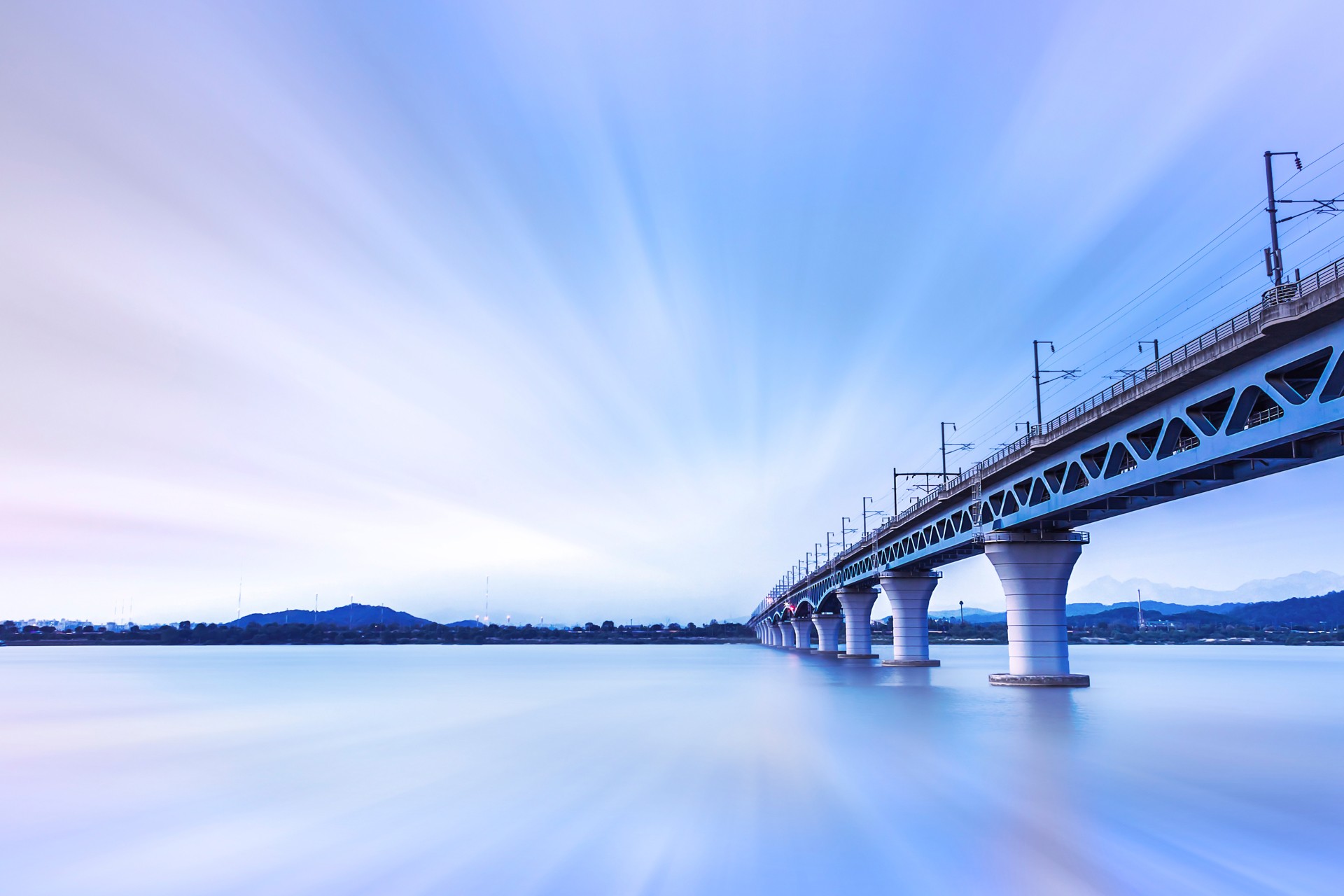 Skyblue Sky and Brigde
