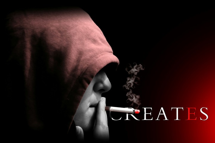creates smoke