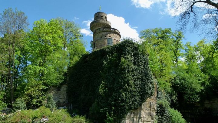 Blühendes Barock Schloss Ludwigsburg
