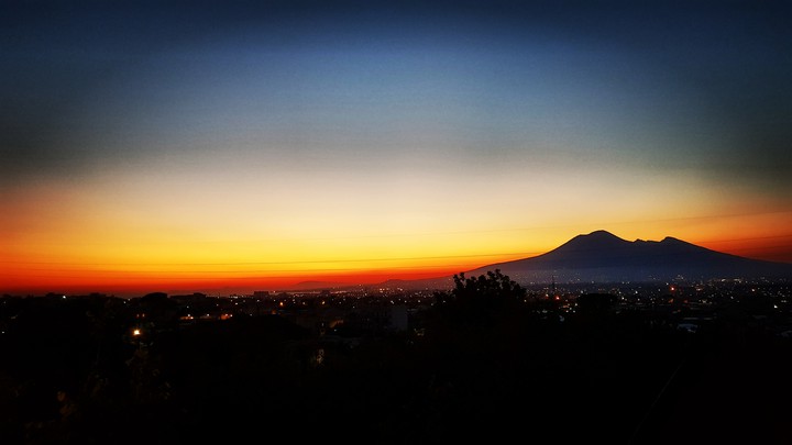 sunset Napoli
