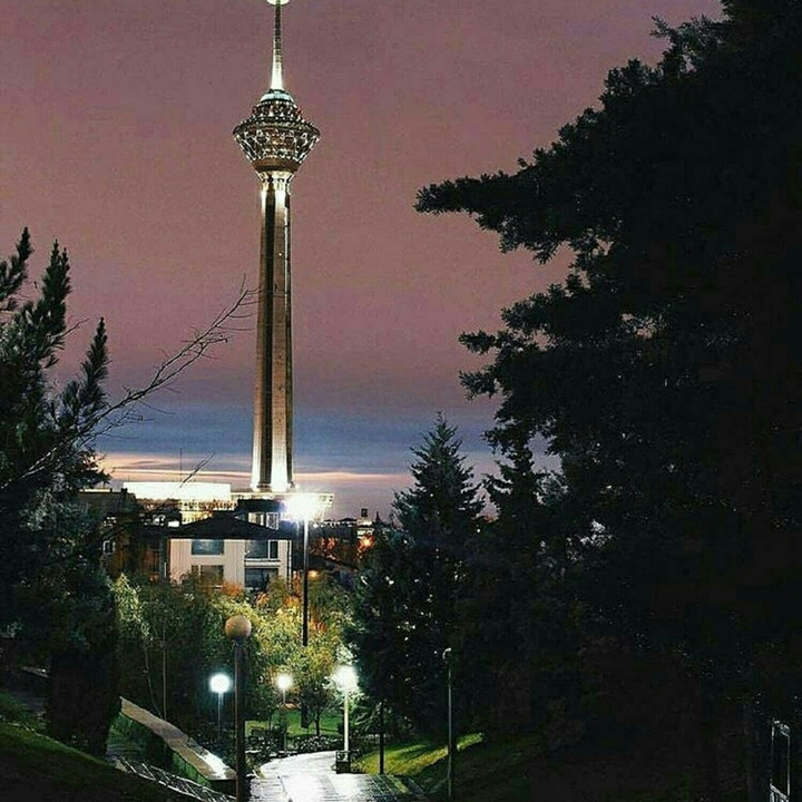 Milad Tower in Tehran the capital of IRAN
