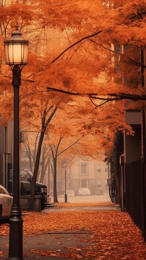 tapety wood, orange