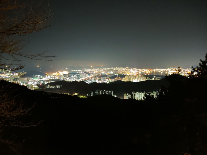 황령산에서