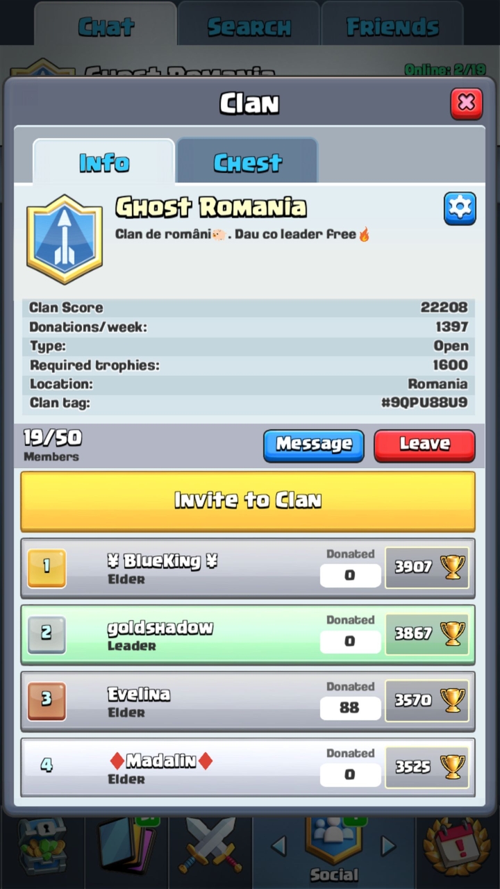 My clan - Clash Royale