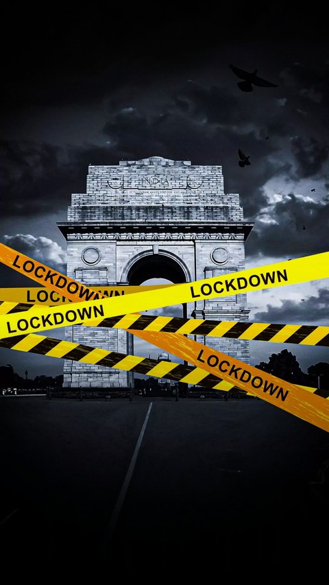 corona virus lockdown India