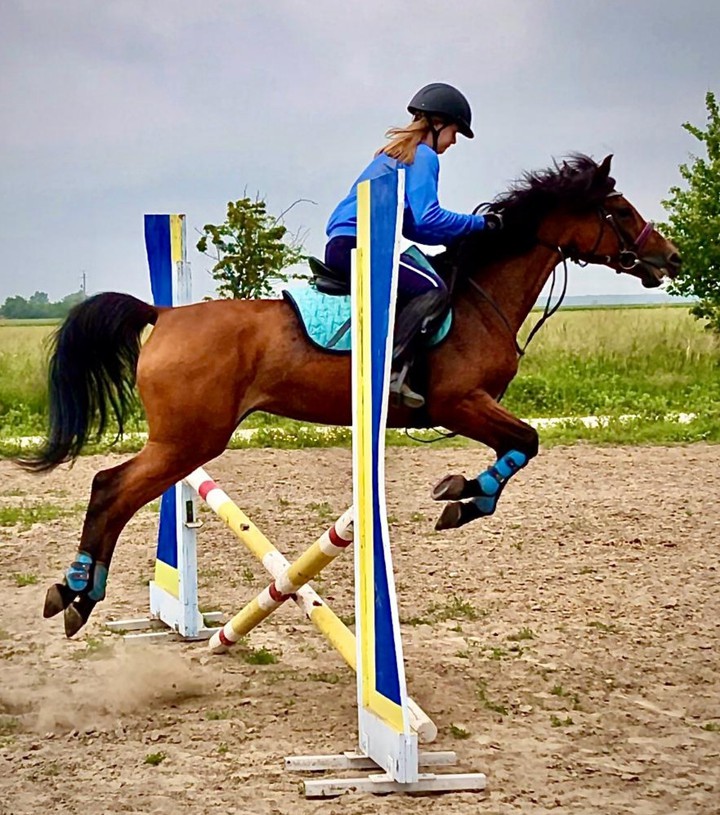 First jump