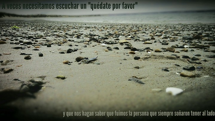Quédate conmigo...