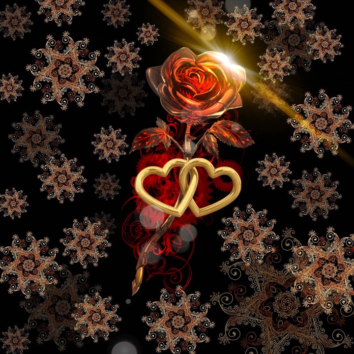 goldene Rose
