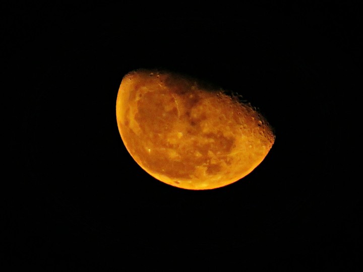 unexpted moon...