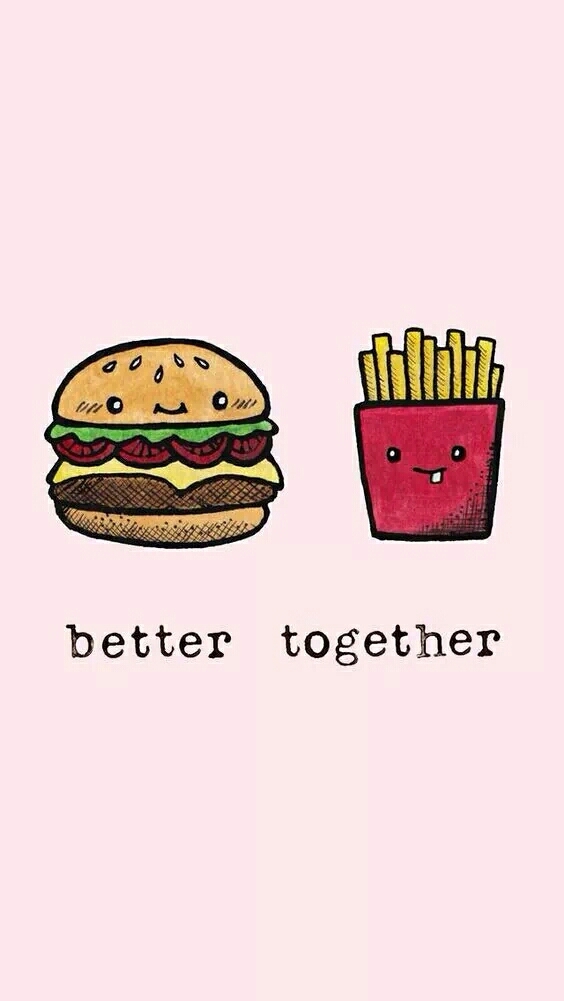 Burger and potatoes free
