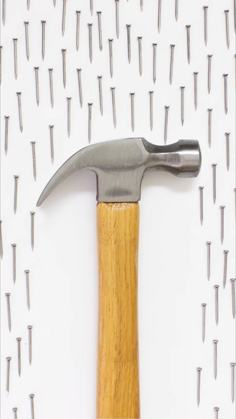 It's raining nails