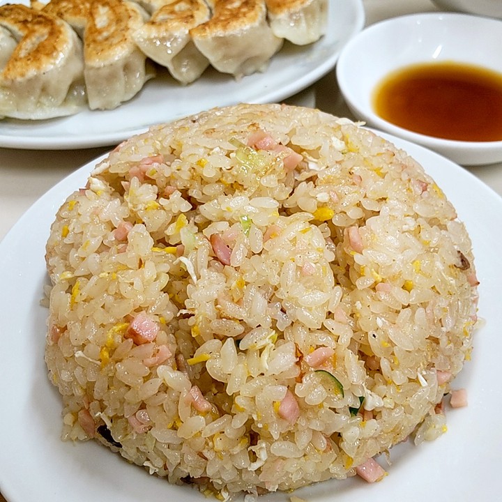 炒飯と餃子
